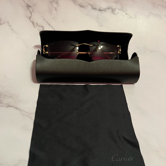 Authentic Mens C de Cartier Glasses - Picture 11 of 14